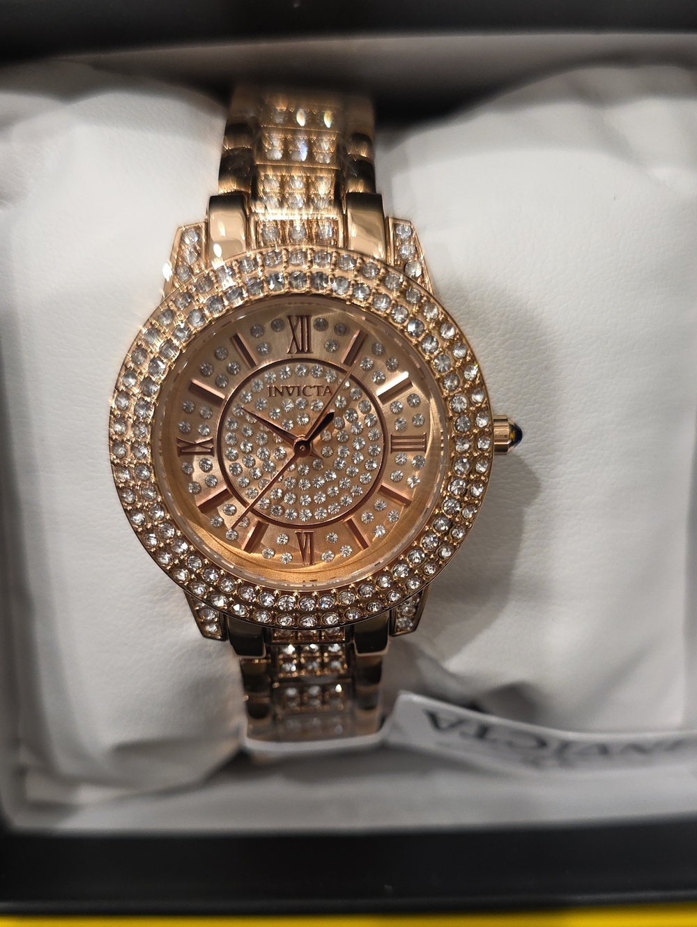 812. Invicta Wildflower Women's Watch - 32mm, Rose Gold (69426) - Picture 7 of 8